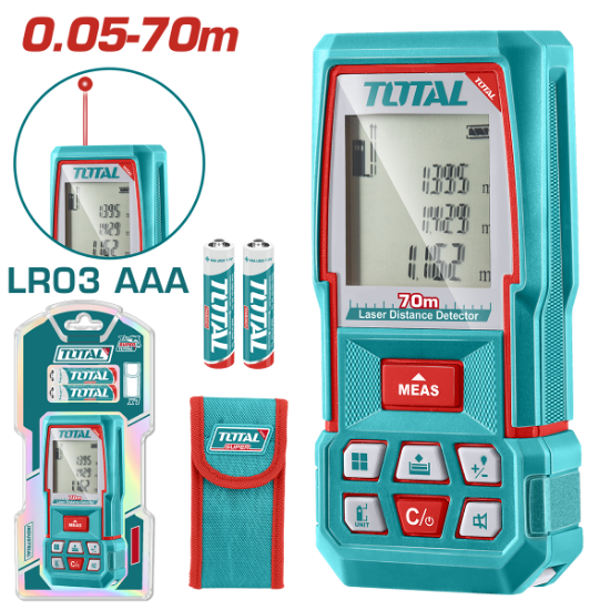 Imagine TOTAL - APARAT LASER PENTRU MASURARE DISTANTA, INTERVAL DE MASURE 0.05-70m