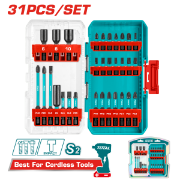Imagine TOTAL - SET 31 ACCESORII PENTRU SURUBELNITA CU IMPACT