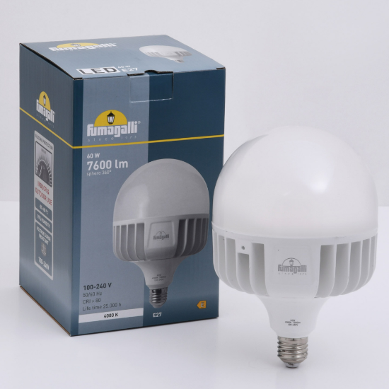 Imagine High power LED 60W E27 4000K, Fumagalli