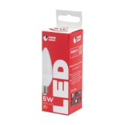 Imagine Bec LED lumanare 5W E27 6400K, Homelight