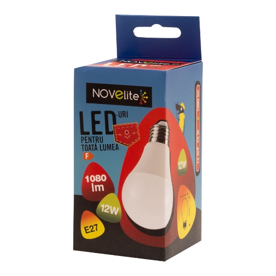 Imagine Bec LED A60 12W E27 4000K, Novelite