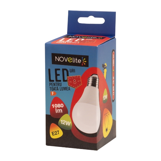 Imagine Bec LED A60 12W E27 6400K, Novelite