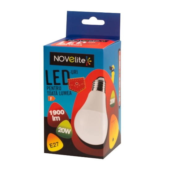 Imagine Bec LED A60 20W E27 6400K, Novelite