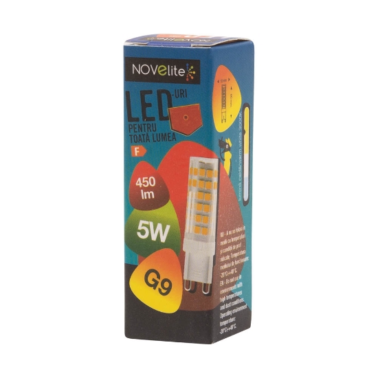 Imagine Bec LED bulb 5W G9 3000K, Novelite
