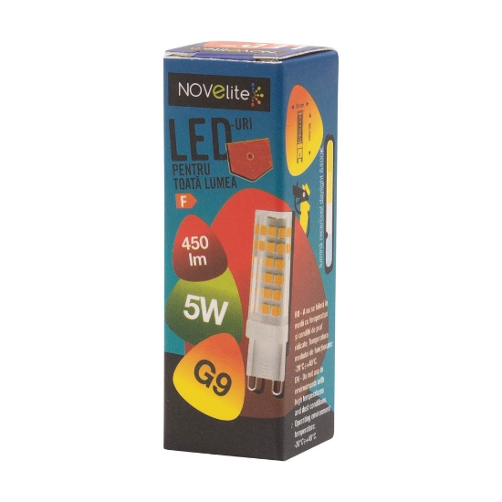 Imagine Bec LED bulb 5W G9 6400K, Novelite