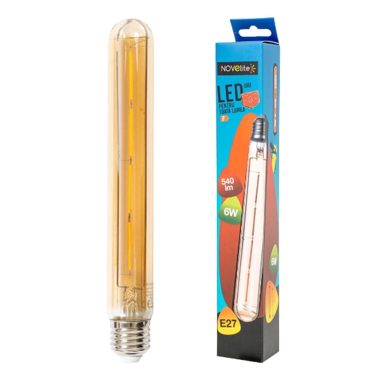Imagine Bec LED Filament T30 6W E27 – NOVELITE