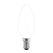 Imagine Bec LED filament lumanare 4W E14 6500K, clar, Novelite