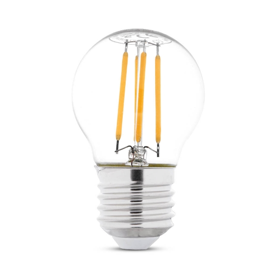 Imagine Bec LED Filament SFERIC 2W E27 2700K clar clar – NOVELITE
