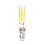 Imagine Bec LED filament sferic 4W E14 2700K, clar, Novelite