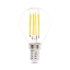 Imagine Bec LED filament sferic 4W E14 2700K, clar, Novelite
