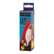Imagine Bec LED Flacără 5W E14 3000K – NOVELITE