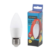 Imagine Bec LED LUMANARE 7W E27 6400K – NOVELITE
