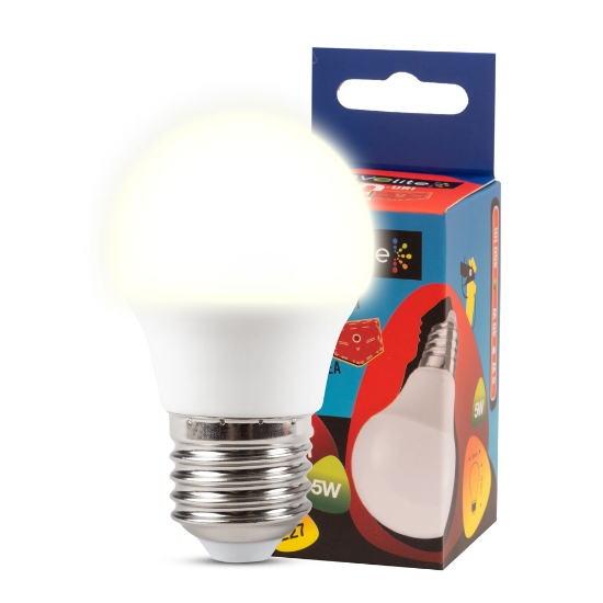 Imagine Bec LED sferic 5W E27 3000K, Novelite