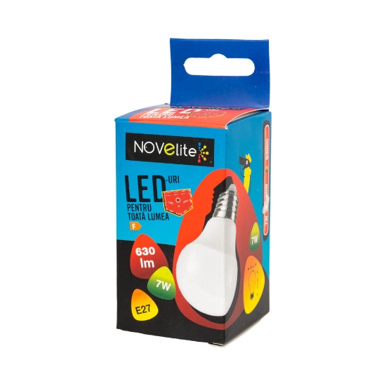 Imagine Bec LED SFERIC 7W E27 3000K – NOVELITE
