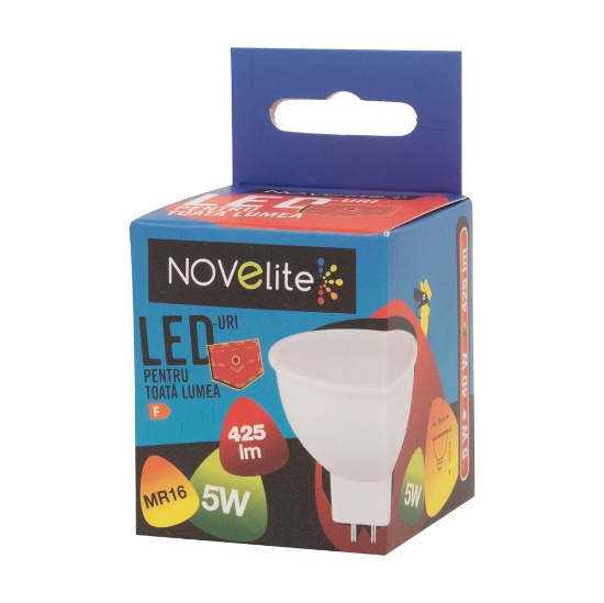 Imagine Bec LED spot MR16 5W GU5.3 6400K, Novelite