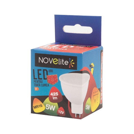 Imagine Bec LED spot 5W GU5.3 5000K 12V, Novelite