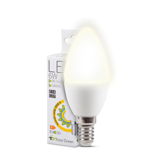 Imagine Bec LED EVO3.0 Lumanare 6W E14 3000K