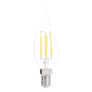 Imagine Bec LED lumanare flacara 4W E14 2700K