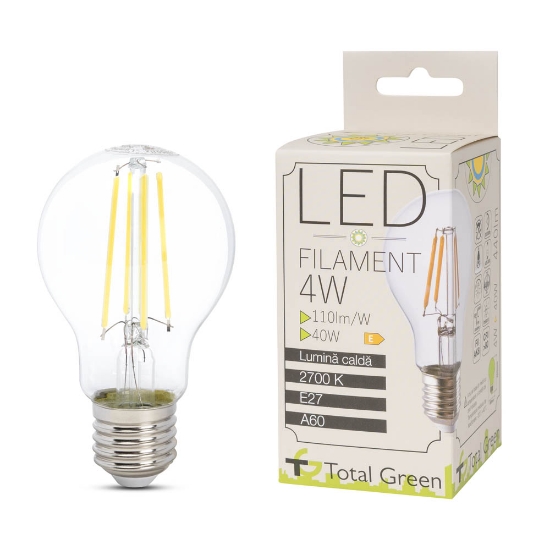 Imagine Bec LED Filament A60 4W E27 2700K