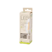 Imagine Bec LED Filament Lumanare 4W E14 6500K Clar