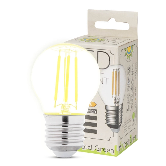 Imagine Bec LED Filament Sferic G45 4W E27 2700K