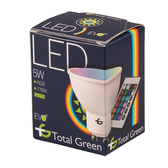 Imagine Bec LED GU10 5W 2700K RGB DIM