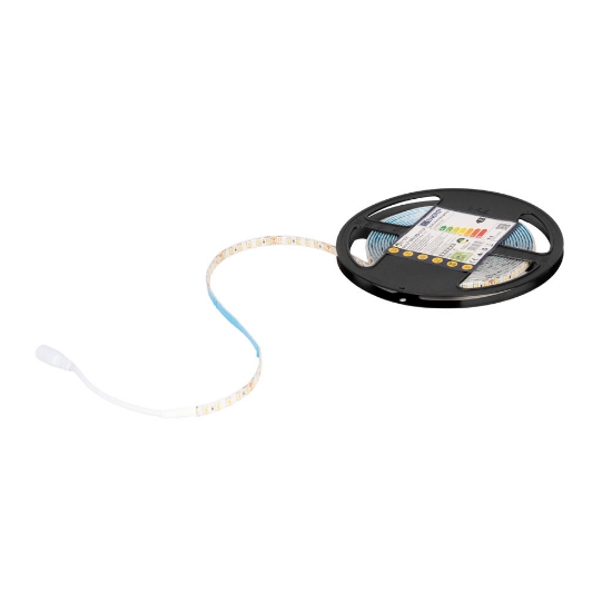 Imagine Bandă LED 24V 120 LED/m 9.6W/m 3000K IP65 Rolă 5m - ERSTE