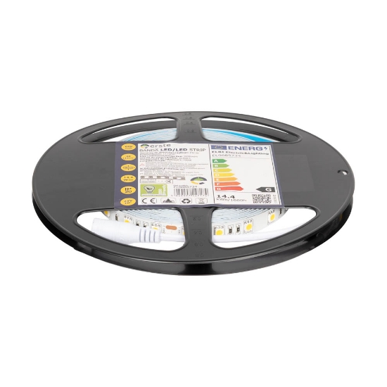 Imagine Bandă LED 24V 60 LED/m 14.4W/m 4000K IP20 Rolă 5m - ERSTE