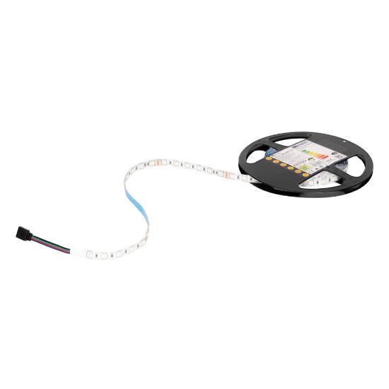 Imagine Bandă LED 24V 60 LED/m 14.4W/m RGB IP20 Rolă 5m - ERSTE