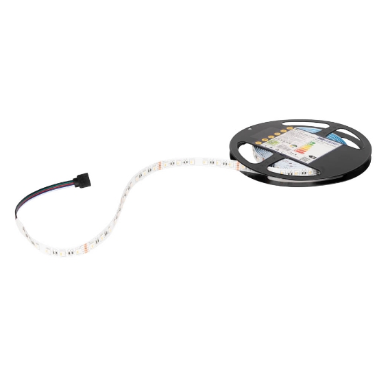 Imagine Bandă LED 24V 60 LED/m 14.4W/m RGB + 3000K IP20 Rolă 5m - ERSTE