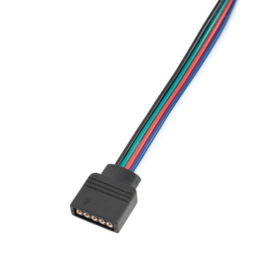 Imagine Bandă LED 24V 60 LED/m 14.4W/m RGB + 4000K IP20 Rolă 5m - ERSTE
