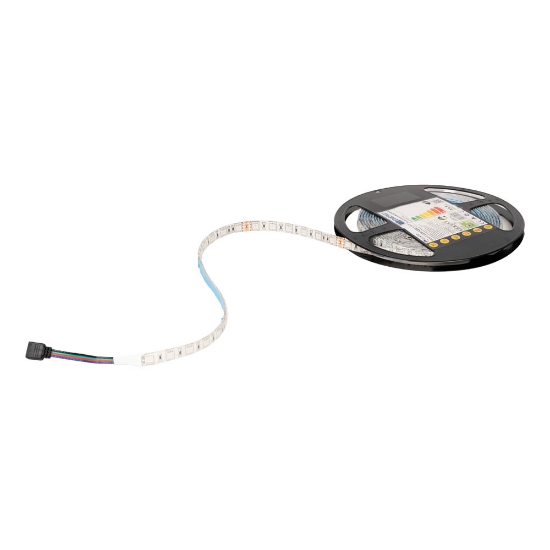 Imagine Bandă LED 24V 60 LED/m 14.4W/m RGB IP65 Rolă 5m - ERSTE