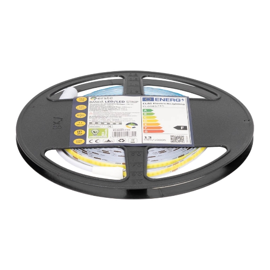 Imagine Bandă LED 24V COB 13W/m 6400K IP20 Rolă 5m - ERSTE
