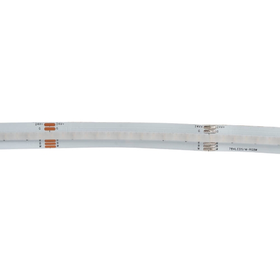 Imagine Bandă LED 24V COB 13W/m RGB + 4000K IP20 Rolă 5m - ERSTE