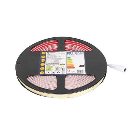 Imagine Bandă LED 24V COB 13W/m 6400K IP65 Rolă 5m - ERSTE