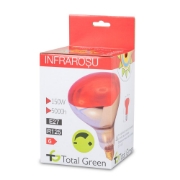 Imagine Bec Infrarosu R125 150W E27 Rosu