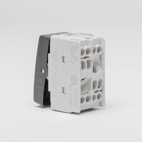 Imagine Întrerupător cruce 1M 10A negru System - GEWISS | GW21579