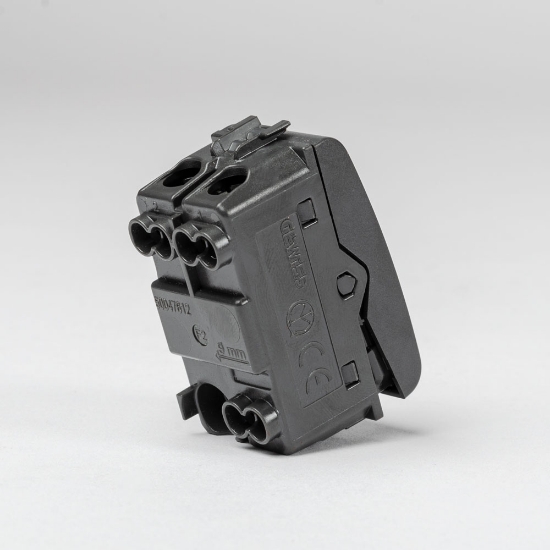 Imagine Întrerupător cu revenire 1M 10A negru Chorus - GEWISS | GW12131