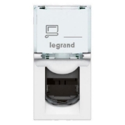 Imagine Priză date UTP Cat.5e 1M alb Mosaic – LEGRAND | 076551