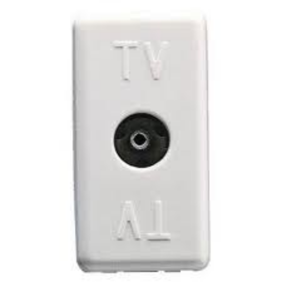 Imagine Priză TV capăt 1M alb System – GEWISS | GW20228