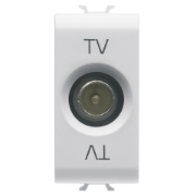 Imagine Priză TV capăt 1M alb Chorus – GEWISS | GW10361