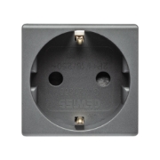 Imagine Priză Schuko 2M 16A negru System – GEWISS | GW21265