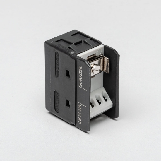 Imagine Priză TV capăt 1M negru System – GEWISS | GW21228