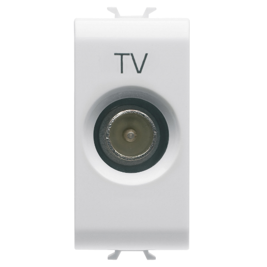 Imagine Priză TV trecere 1M alb Chorus – GEWISS | GW10362