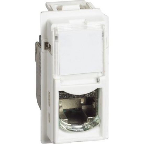 Imagine Priză date UTP Cat.6 1M alb Living Now – LEGRAND | KW4279C6A