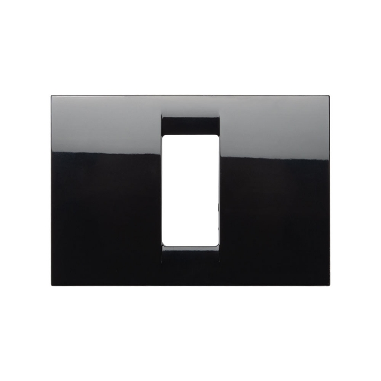 Imagine Ramă ornament 1M negru System - GEWISS | GW22111