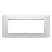 Imagine Ramă ornament 6M alb Chorus - GEWISS | GW16106TB