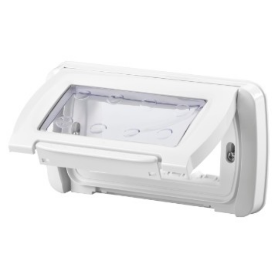 Imagine Ramă ornament 4M alb System - GEWISS | GW22461