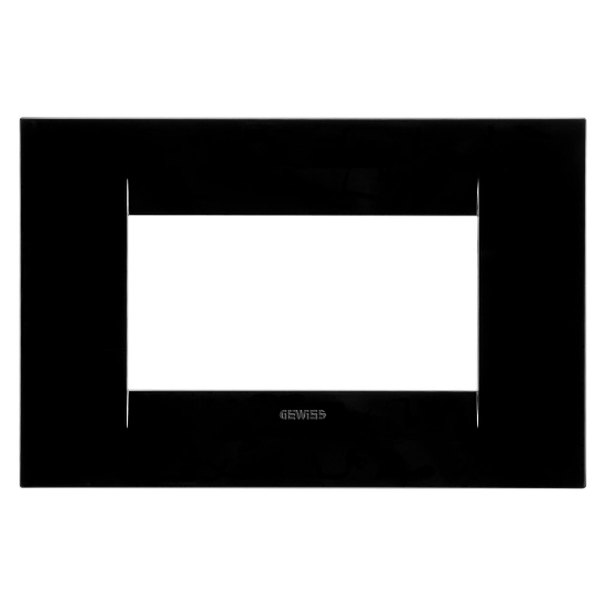 Imagine Ramă ornament 4M negru Chorus - GEWISS | GW16404TN