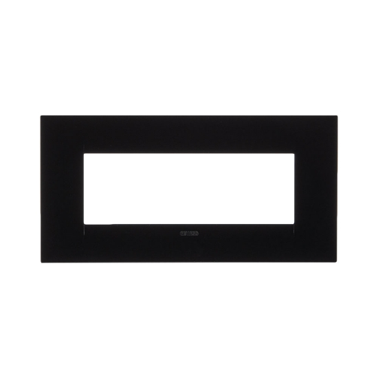 Imagine Ramă ornament 6M negru Chorus - GEWISS | GW16406TN